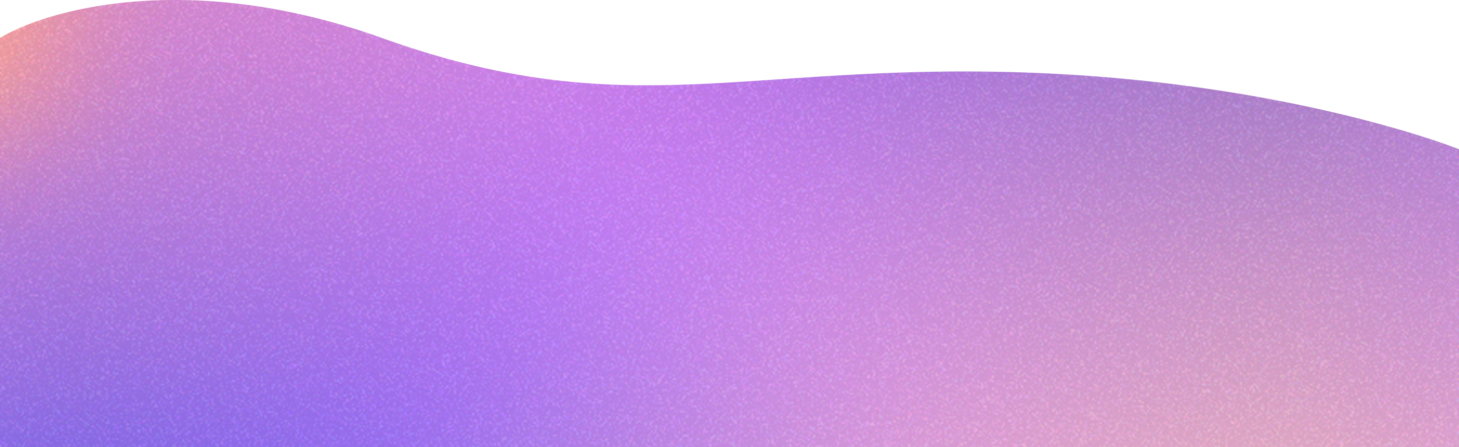 Hintergrund Element, wellenförmig körniger Farbverlauf aus violett und orangetönen